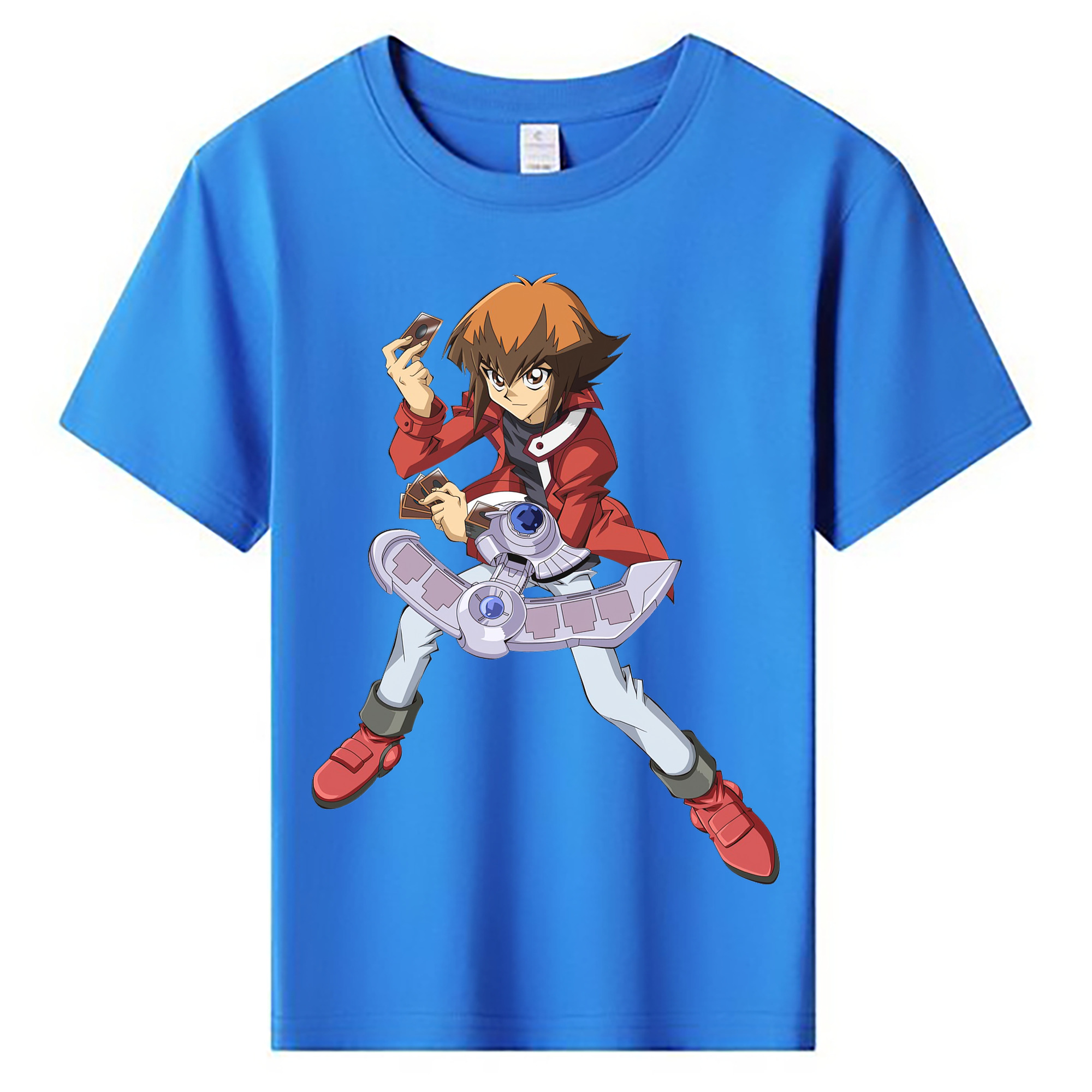 （画像用） 遊☆戯☆王 Yu-Gi-Oh! 綿100％キッズTシャツ（フロントプリント）